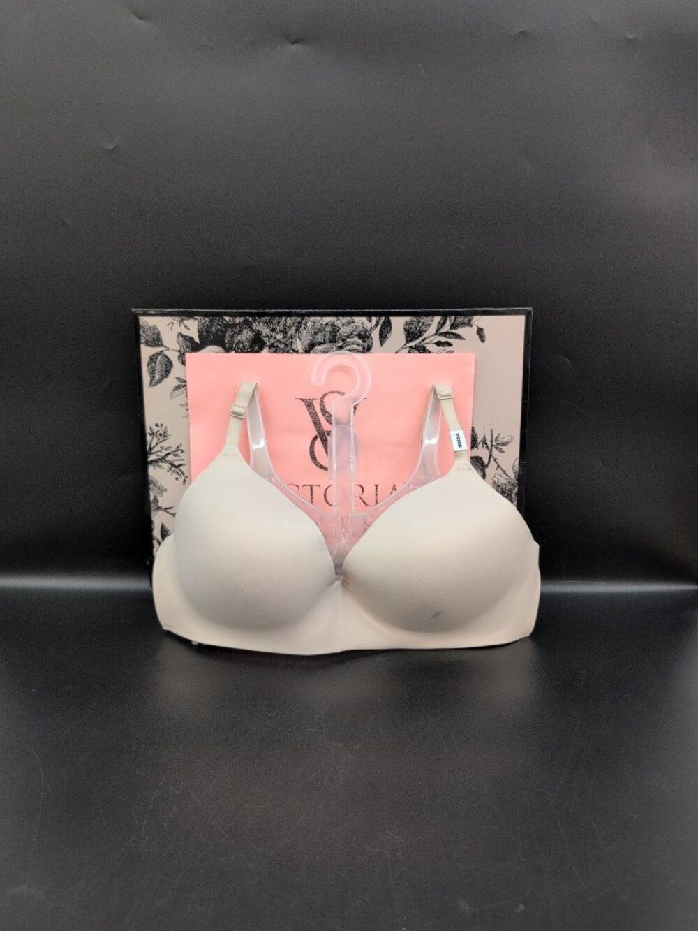 Victoria Secret Pink Lightly Lined Wireless T Shirt Bra 38C Pink Tulip